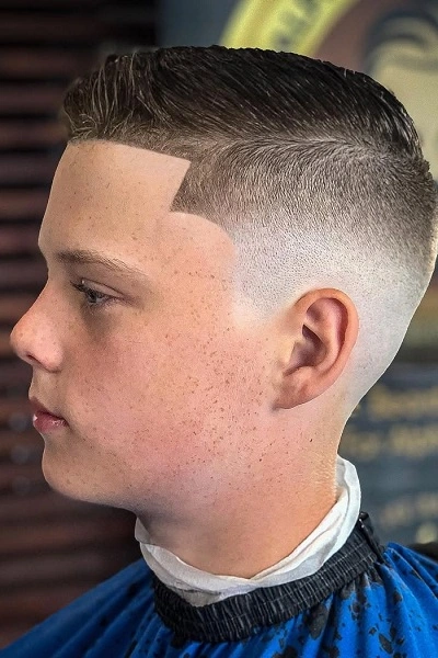 Boys Haircut Skin Fade