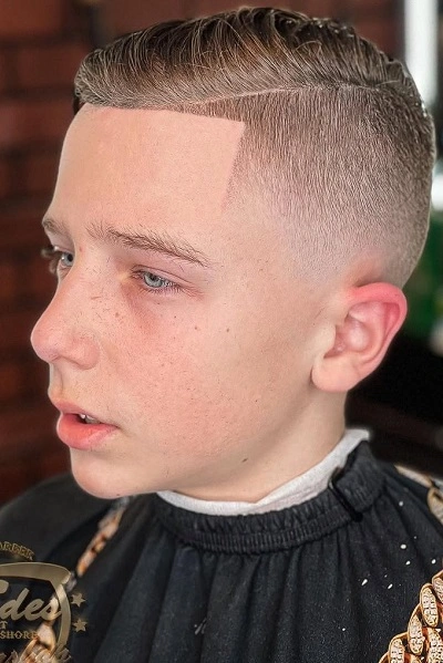 Boys Haircut Skin Fade