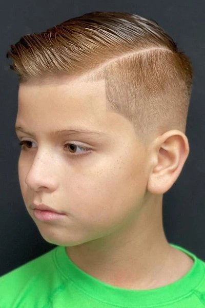 Comb Over Fade Kids