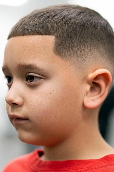 Faded Crew Cut Kids