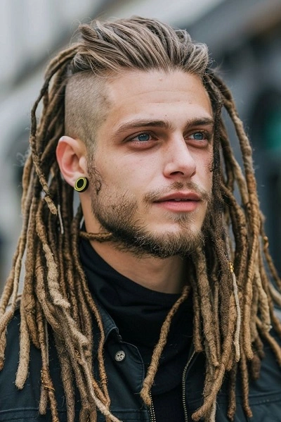 High Top Fade Dreadlocks for Men