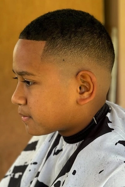 Fade Haircut Black Boy