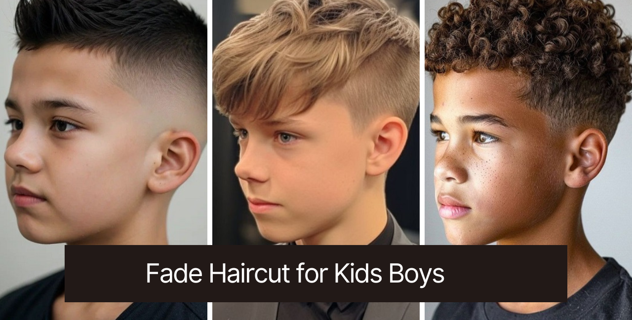 Fade Haircut for Kids Boys