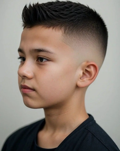 Fade Haircut for Kids Boys