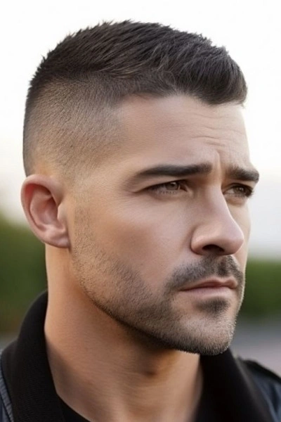 High Bald Fade Haircut for Men