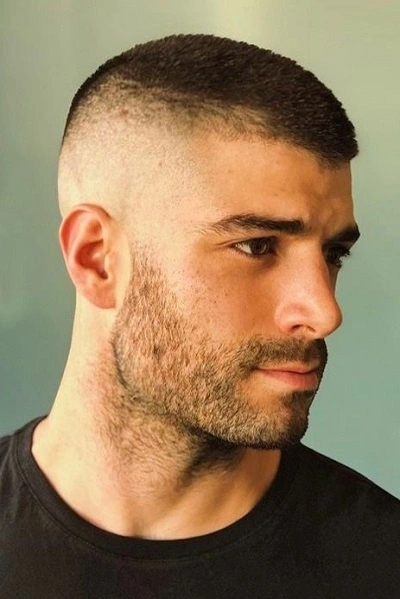 High Fade Buzz Cut for Men