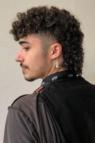 High Fade Mullet Haircut for Men