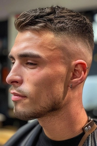 High Skin Fade Haircut for Men