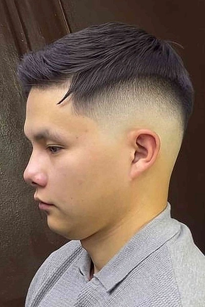 High Taper Fade Haircut for Men