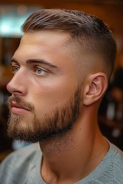 High Taper Fade Haircut for Men