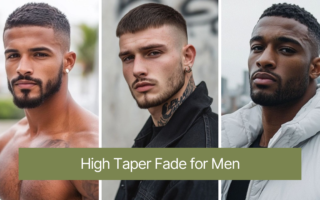 High Taper Fade for Men