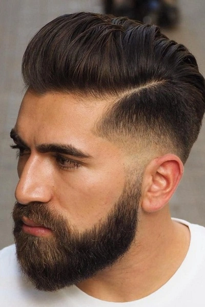 High Temp Fade Haircut for Men