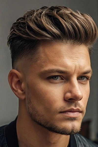 High Top Fade Haircut for Men