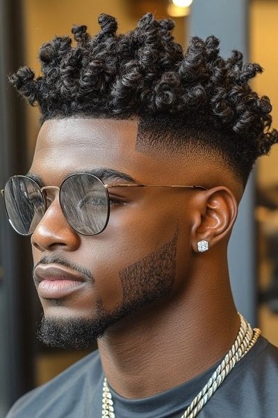 High Top Fade Twist for Men