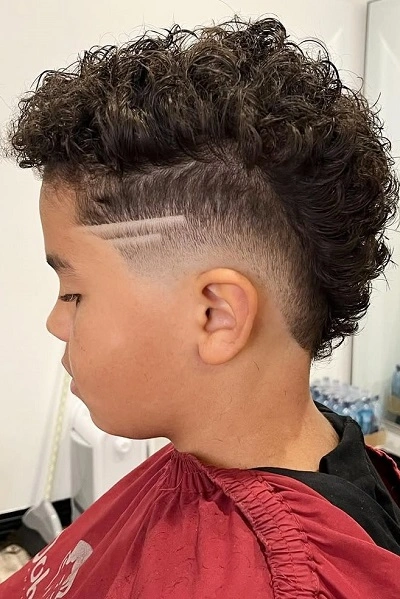 Kids Mohawk Fade