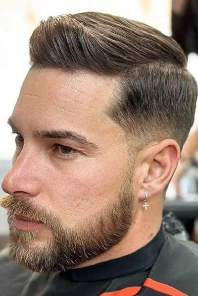 Low Fade Comb Over