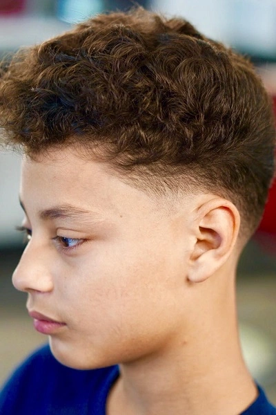 Low Fade Haircut for Boys