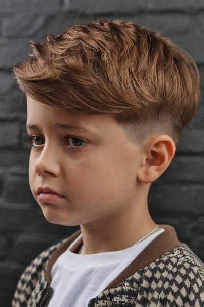 Low Fade Haircut for Boys