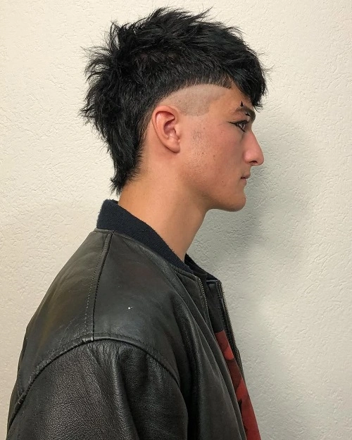 Modern Mullet Burst Fade