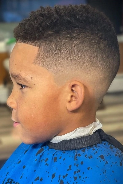 Boys Haircut Skin Fade