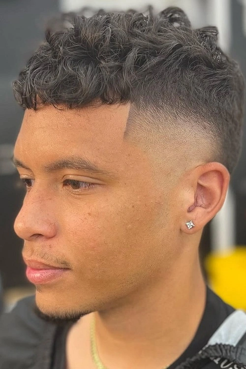 Low Taper Fade Haircut Fluffy Edgar Cut