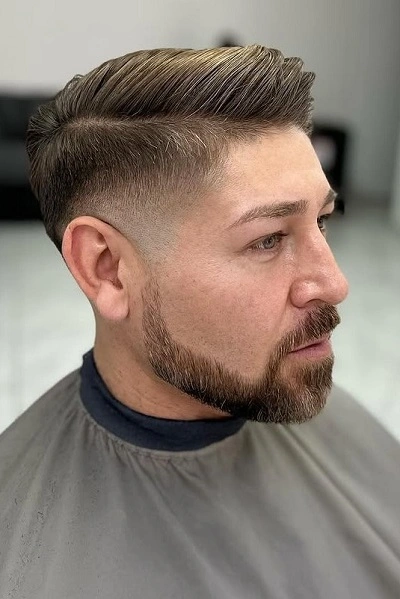 Taper Fade Comb Over