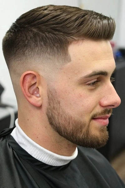 Taper Fade Comb Over