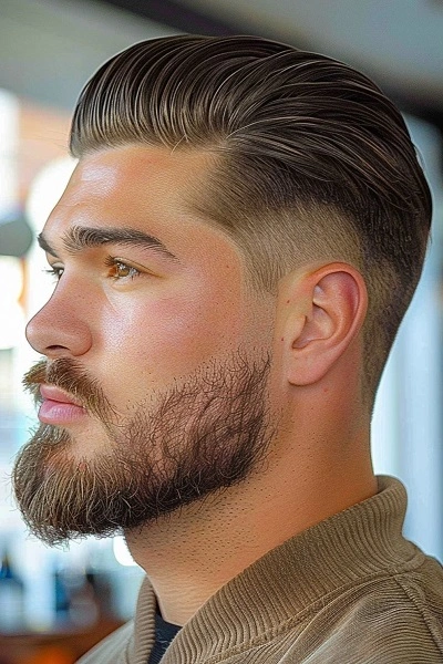 High Temp Fade Haircut for Men