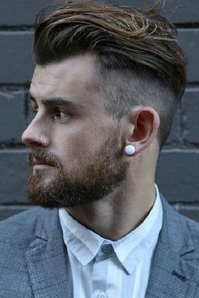 Undercut Fade Comb Over