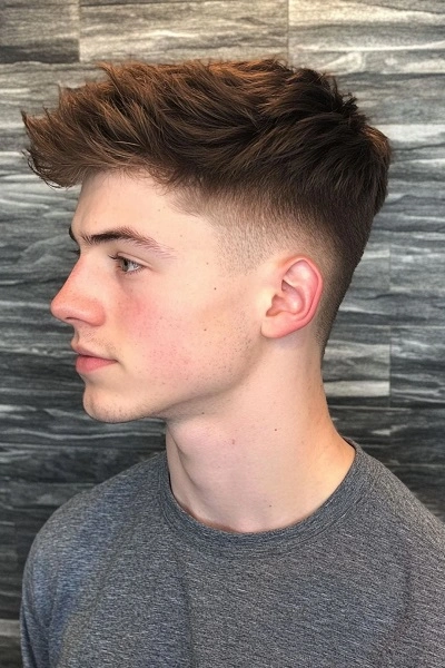 Blowout High Taper Fade