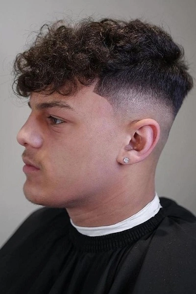 High Taper Fade Perm