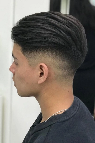 Short Comb Over Fade