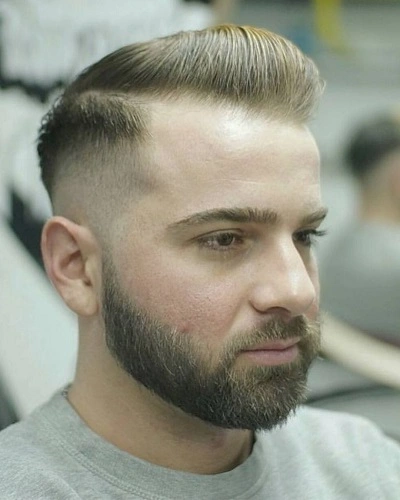 High Fade for Receding Hairline