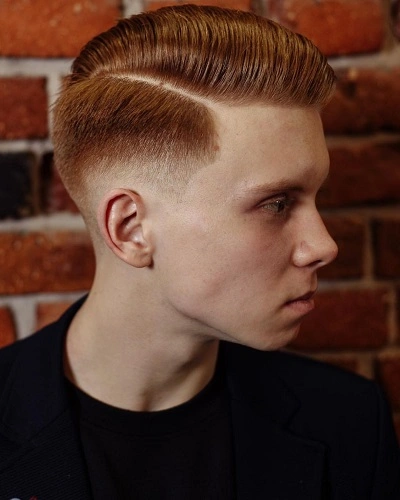 Mid Bald Fade