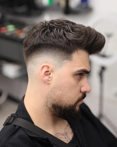 Mid Bald Fade