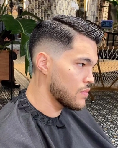 Mid Drop Fade
