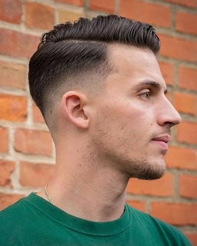 Mid Drop Fade